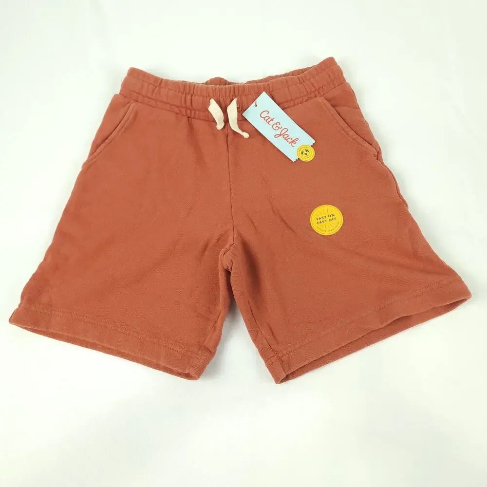 Kids' Mid-length Shorts - Brown (Medium)